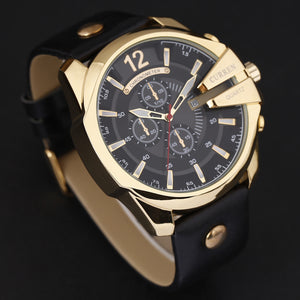 CURREN Golden Men's Watch - Top Luxury