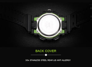 Men's Waterproof LED Sports Military Watch Shock Resistant
